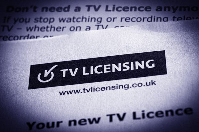 <p>TV licence fee</p>